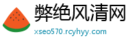 弊绝风清网